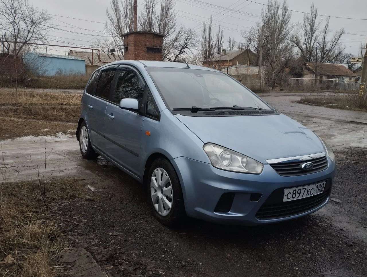 Ford c-max 1.8l, 2007г, пробег 195 000 сборка германия классный, комфортный семейный автомобиль с ог... - фотография