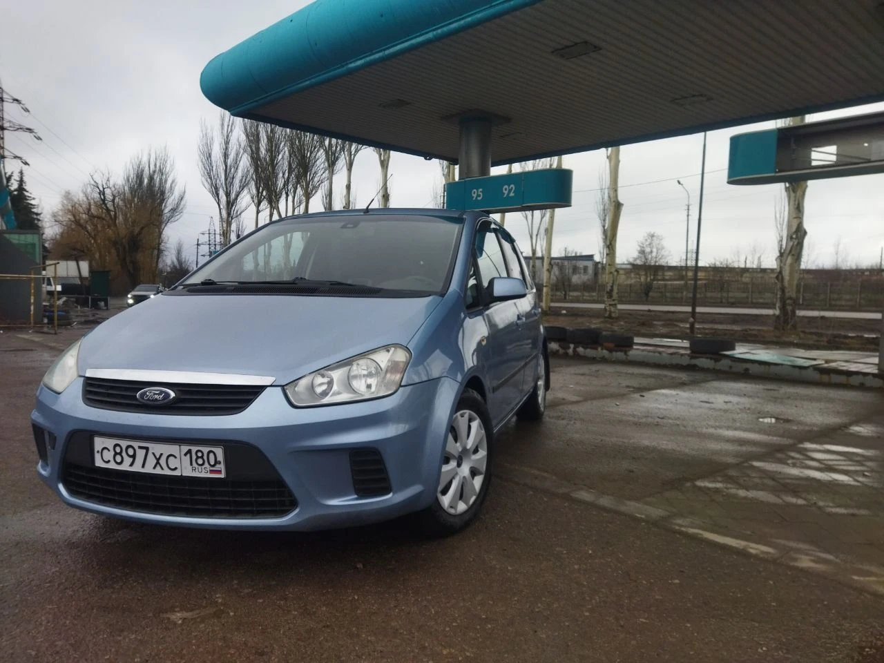 Ford c-max 1.8l, 2007г, пробег 195 000 сборка германия классный, комфортный семейный автомобиль с уд... - фотография