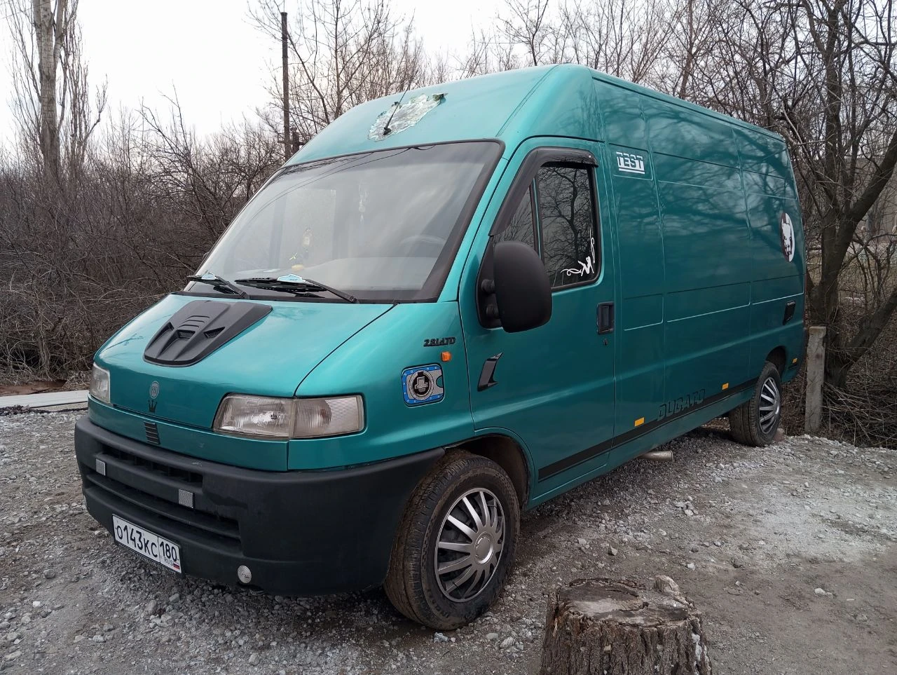 Продам семейного красавца буса fiat dukato 2000г. грузовой. 2.8 tdi ( пушка). авто местное, не приго... - фотография