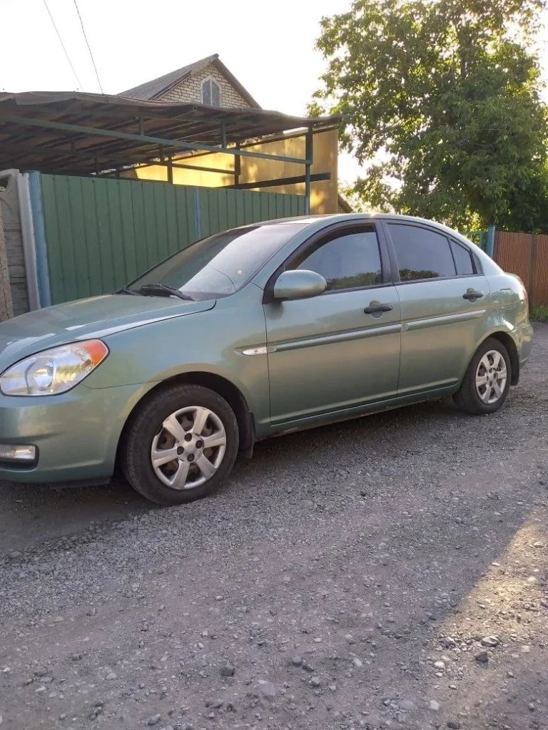 Hyundai accent 2007г. 230 000 км пробег. объем двигателя 1.4л. (97 л. с). 1 владелец хорошее состояние +79493614780 - фотография - 4