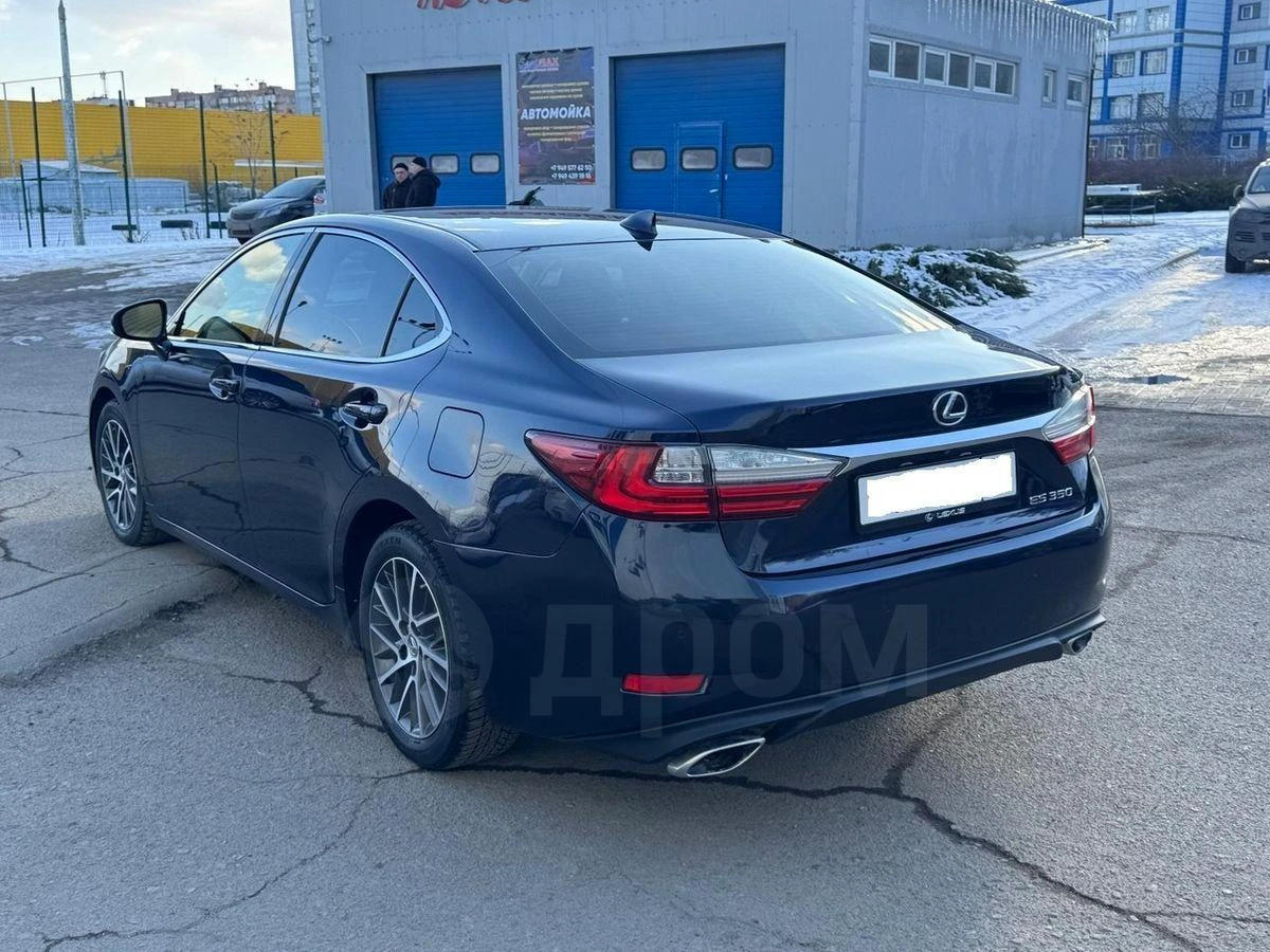 Lexus es 350. синий 3.5 автомат. круиз, климат, коньячный кожаный салон в идеале. авто в шикарном состоянии 5 из 5. +79493091622 игорь. - фотография - 5