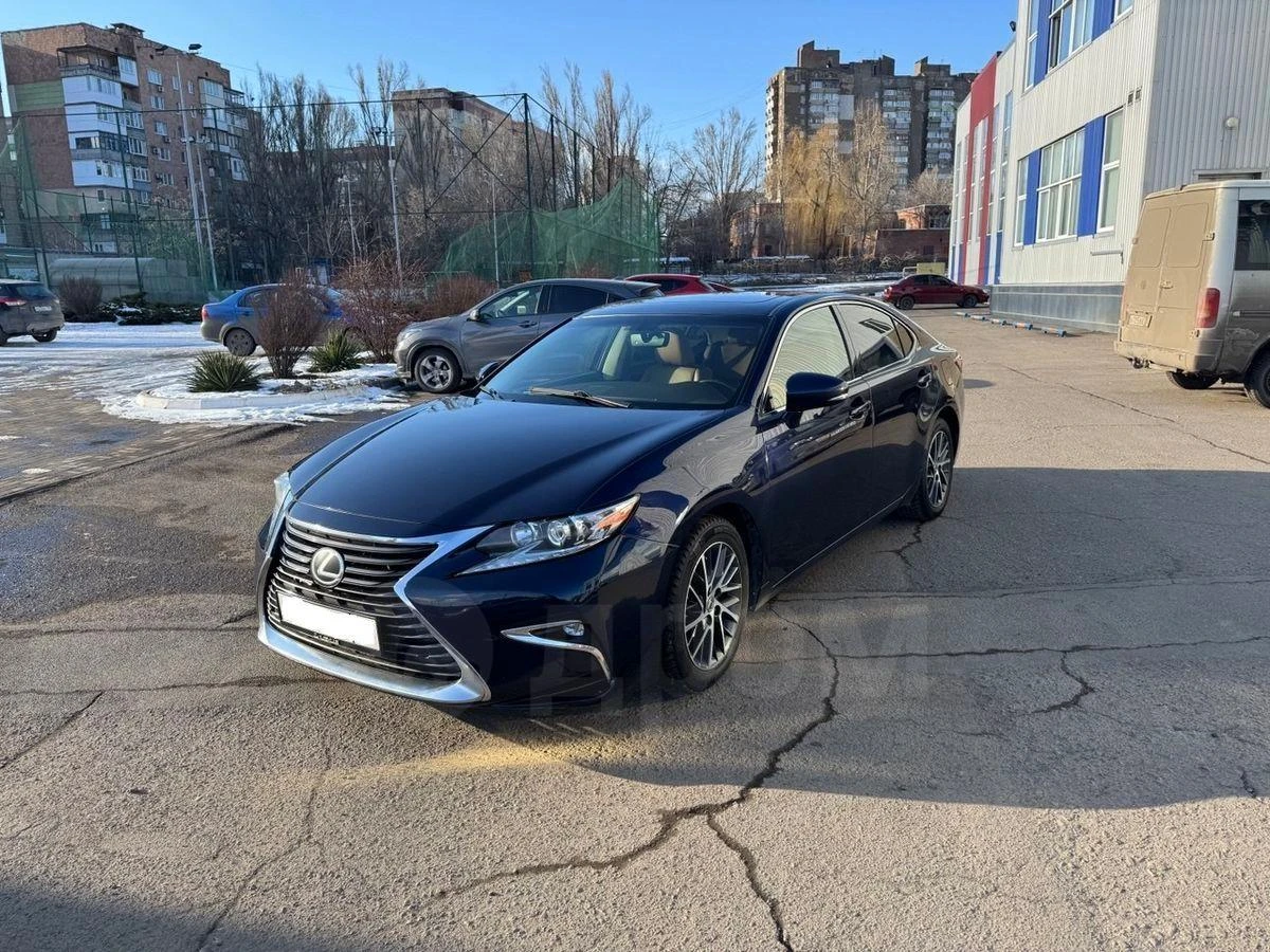 Lexus es 350. синий 3.5 автомат. круиз, климат, коньячный кожаный салон в идеале. авто в шикарном состоянии 5 из 5. +79493091622 игорь. - фотография - 1