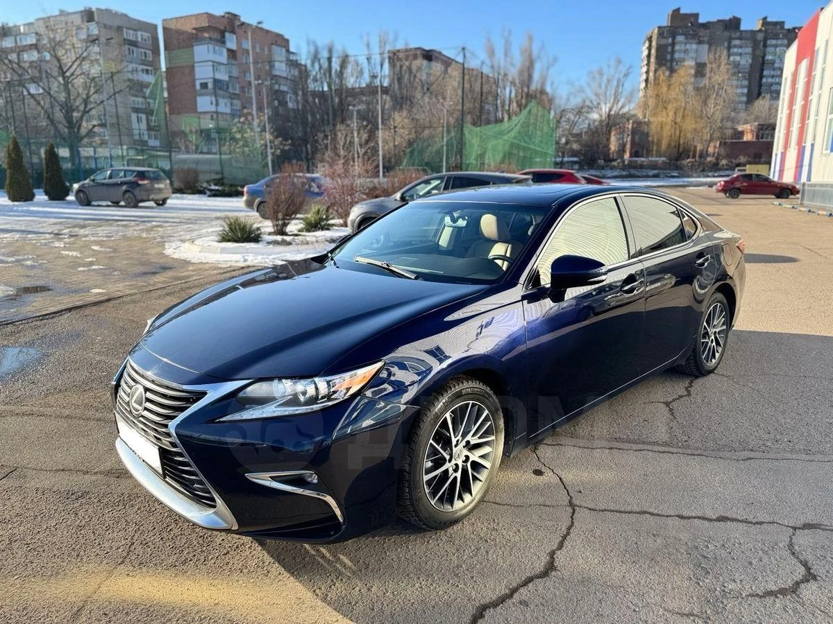 Lexus es 350. синий 3.5 автомат. круиз, климат, коньячный кожаный салон в идеале. авто в шикарном состоянии 5 из 5. +79493091622 игорь. - фотография - 16